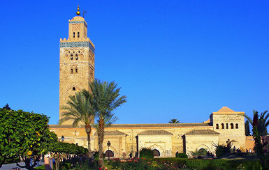 Morocco city Marrakech