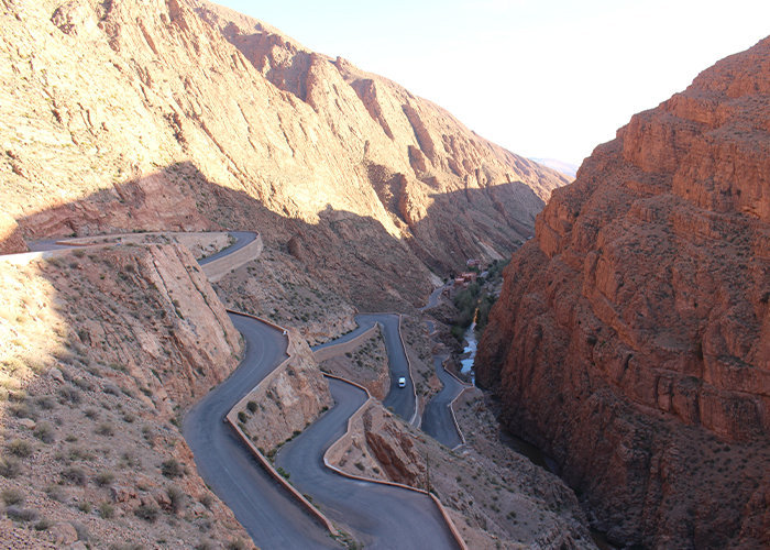 Escursione di un'intera giornata da Ouarzazate a Valle del Dades e Gole