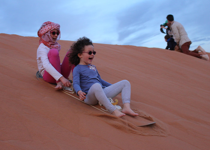  Sandboarding in Sahara